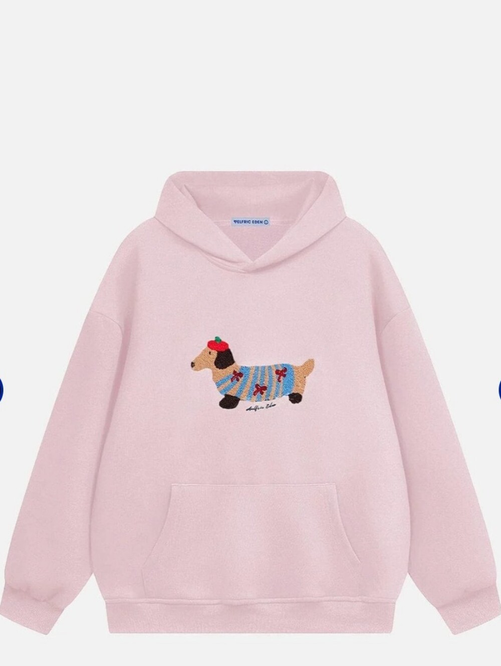AELFRIC EDEN cartoon Dachshund Hoodie